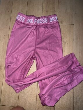 BRX FNESS Pink High-Waist Active Leggings